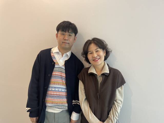 박준현씨와 손수민 손수민재활의학과 원장.