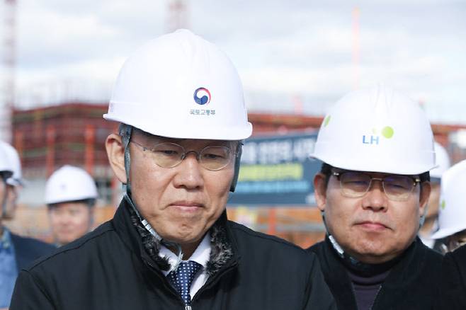 김이탁 국토교통부 제1차관이 3일 인천계양 및 부천대장 공공주택지구를 방문해 현장 상황을 종합 점검했다. (사진=국토교통부)