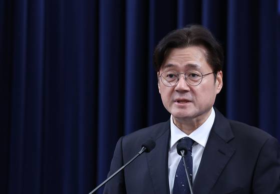 홍익표 청와대 정무수석 〈출처=연합뉴스〉