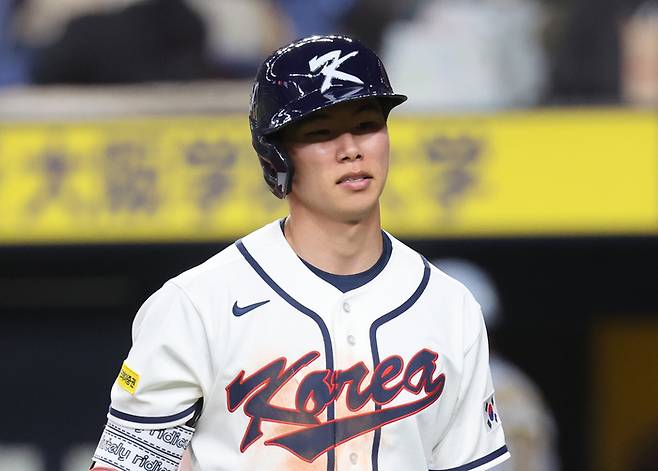 2일 일본 오사카 교세라돔에서 열린 월드베이스볼클래식(WBC) 평가전 한국 대표팀과 일본 프로야구 한신 타이거스와의 경기. 사진 | 연합뉴스