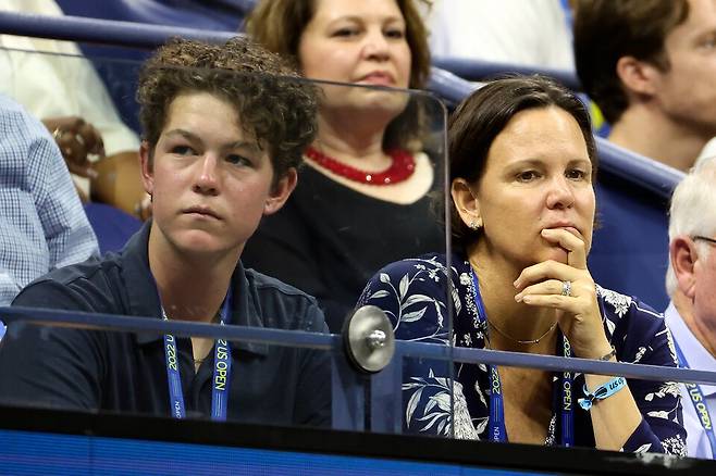 아들 리치와 엄마 데이븐포트 / 게티이미지코리아