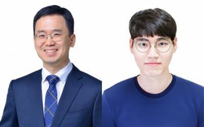 GIST 연구진. 왼쪽부터 방우석 물리·광과학과 교수, 김형일 석박사통합과정생.(사진=GIST)