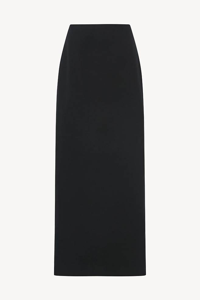 더 로우의 바텔 블랙 맥시 스커트.