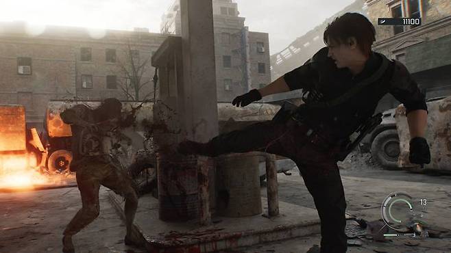 체술 액션도 있다.