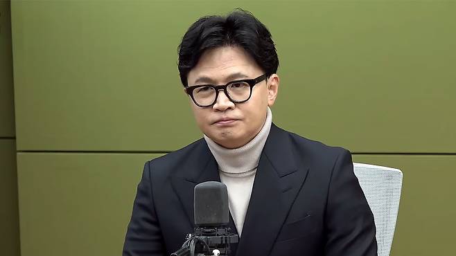 '박성태의 뉴스쇼'에 출연한 한동훈 전 대표