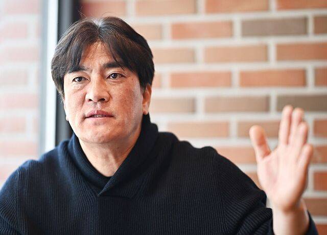 차상현 신임 여자배구 대표팀 감독이 2일 경기 수원시 송죽동에서 국민일보와 만나 대표팀 운영 구상을 밝히고 있다. 수원=윤웅 기자