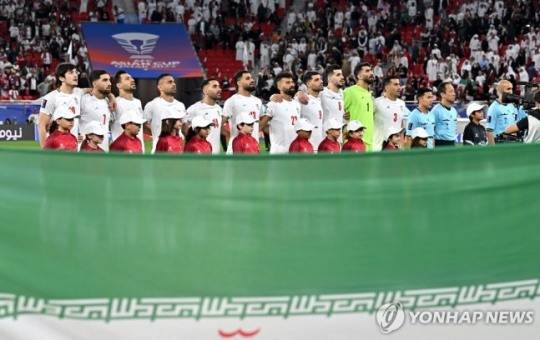 이란 축구 대표팀 선수들 / 사진=연합뉴스