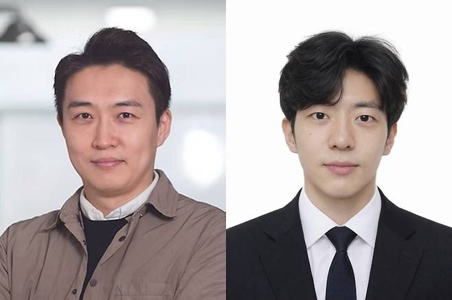 강주헌 UNIST 바이오메디컬공학과 교수와 브라이언 최 UNIST 연구원. [사진=UNIST]