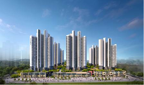 검단호수공원역 파라곤 투시도