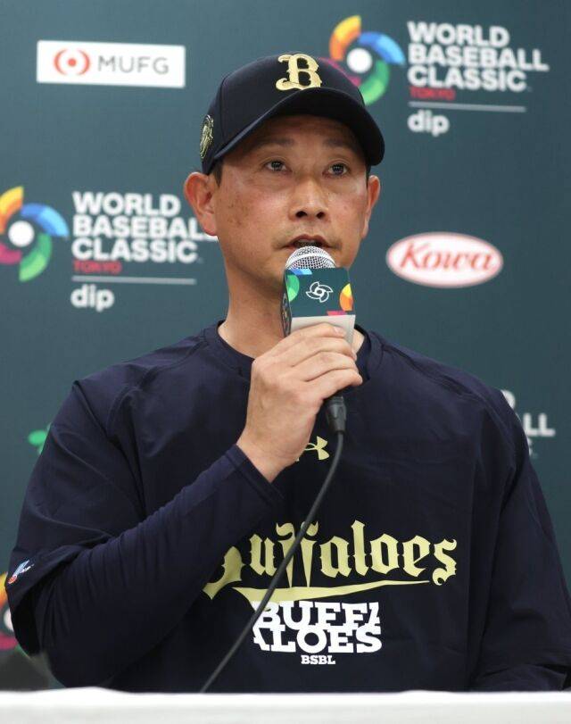 오릭스 버팔로스 기시다 마모루 감독./WBC