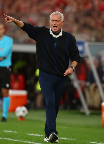 조제 모리뉴 감독. 로이터연합뉴스