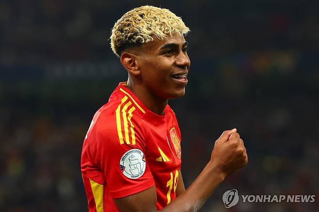 스페인의 라민 야말. [EPA=연합뉴스]