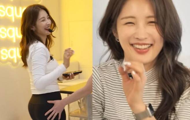 포미닛은 2009년 데뷔해 '핫이슈' '이름이 뭐예요?' 등으로 큰 사랑을 받았다. 2016년 해체 이후 남지현은 배우로 활동하고 있다. 사진=유튜브 채널 '황보라 보라이어티'