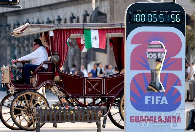 월드컵을 앞둔 멕시코 과달라하라 ⓒ AFP=뉴스1