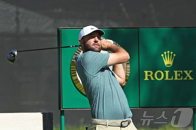 남자 골프 세계랭킹 1위 스코티 셰플러(미국). ⓒ AFP=뉴스1