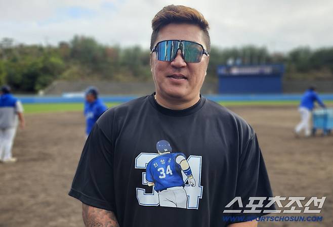 삼성 최형우가 3일 한화전 후 인터뷰를 했다. 오키나와=권인하 기자