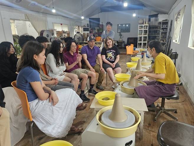 미국 프린스턴대 학생들이 지난해 6월 제주에서 런케이션(배움여행) 프로그램에 참여했다. /사진=뉴시스