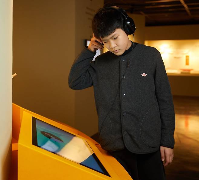 곧 만날 아이에게 좋은 영향을 줄 수 있는 태교음악을 직접 들어볼 수 있는 체험존도 있다.