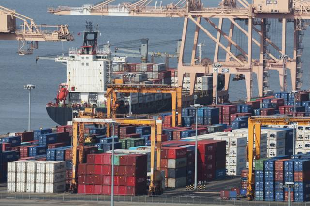 ▲ 경기도 평택항에 컨테이너가 쌓여있는 모습. 연합뉴스