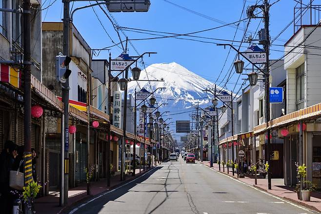 시모요시다 혼초 거리. 사진=교원투어
