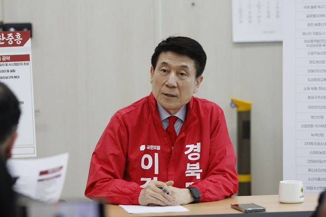 이강덕 경북도지사 예비후보.            이강덕 후보캠프 제공