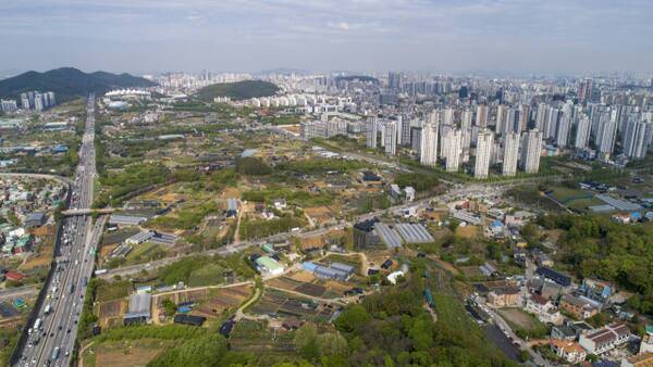 인천 남동구 구월2지구 전경. 인천도시공사 제공
