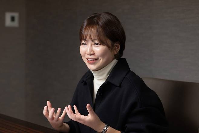 설명하고 있는 황인영 메리어트 한국·필리핀·베트남 마케팅 상무 / 사진= 메리어트 인터내셔널