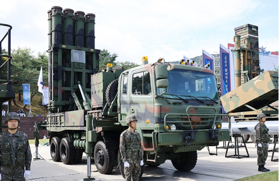 지난해 국군의 날 미디어데이 행사에서 공개된 천궁-Ⅱ. (사진=연합뉴스)