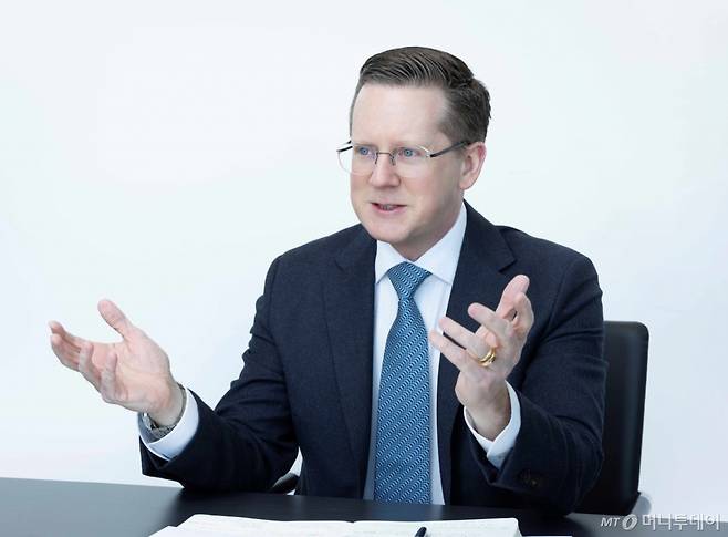 존 케네스 빌링슬리  CSL시퀴러스 국제 정부정책 대외협력 총괄/사진= 박미주 기자