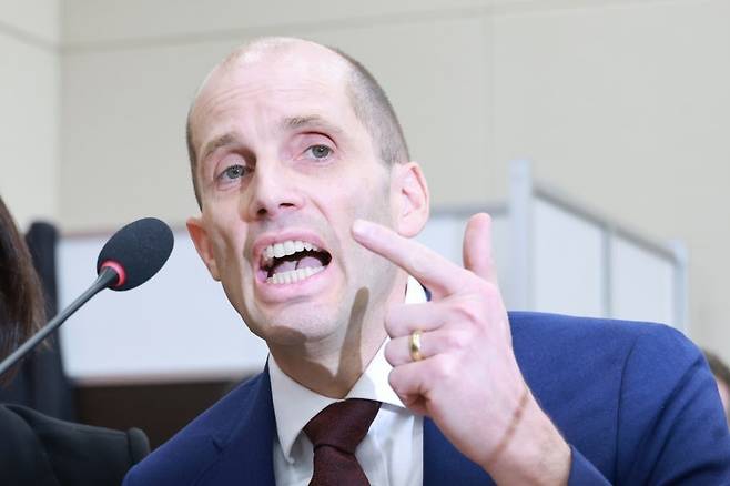 해롤드 로저스 쿠팡 대표이사. [연합]