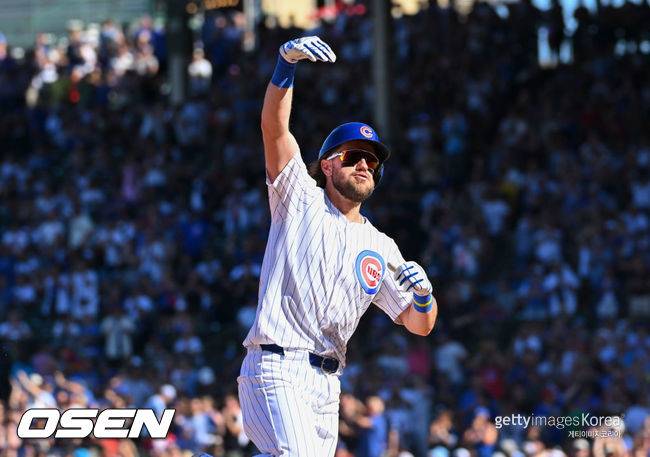 [사진] 컵스 시절의 위즈덤. ⓒGettyimages(무단전재 및 재배포 금지)