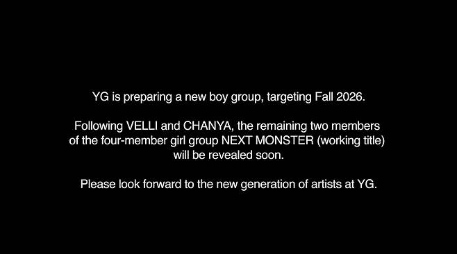 /사진=YG