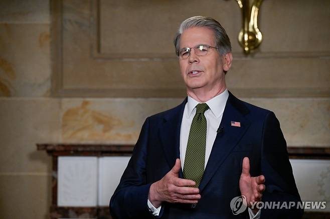 스콧 베선트 미 재무장관 [AP 연합뉴스 자료사진]