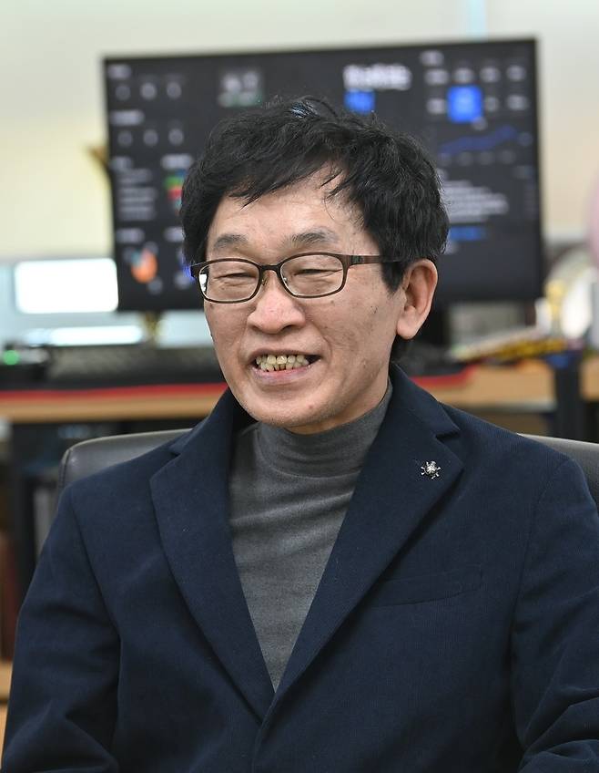 ▲ 하남문화재단을 이끌 이교욱 대표이사가 환하게 웃고 있다/사진=강영호기자