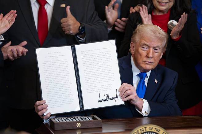 도널드 트럼프 미국 대통령. UPI 연합뉴스