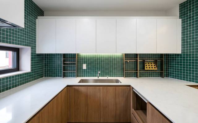 창원 주택 ‘까사예마’ 2층 주방.