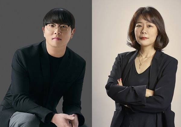 장윤중 카카오엔터테인먼트 공동대표, 고정희 신임 공동대표 내정자 / 제공=카카오엔터테인먼트