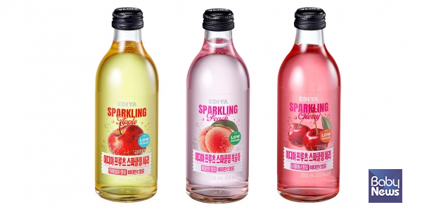 이디야커피, 저당 트렌드 반영한 스파클링 병음료 3종 출시!. ⓒ이디야커피