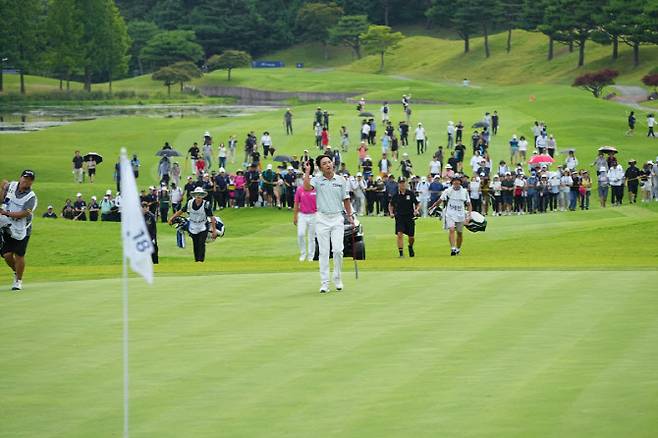 KPGA 선수권 대회 경기 장면. (사진=이데일리DB)