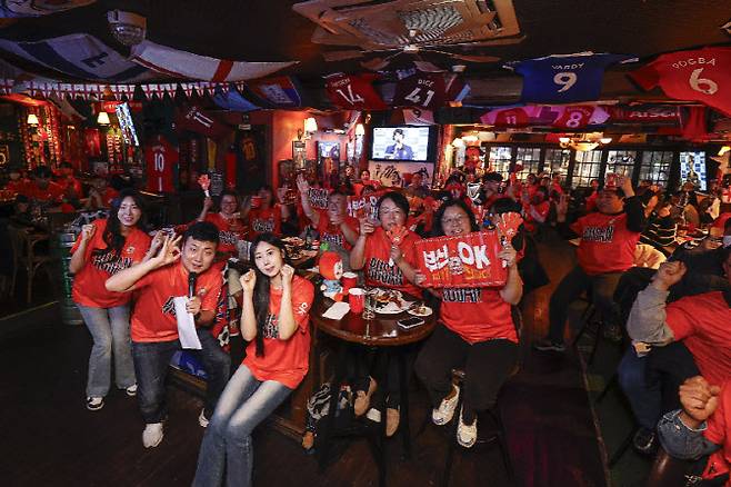 OK저축은행 읏맨 배구단 뷰잉파트 현장. 사진=OK 읏맨 배구단