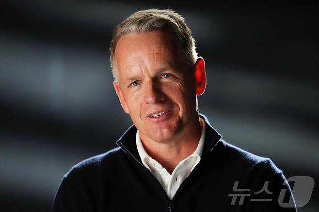 라이더컵 유럽팀 단장으로 선임된 루크 도널드(잉글랜드). ⓒ AFP=뉴스1
