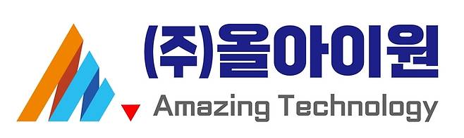 올아이원 로고.