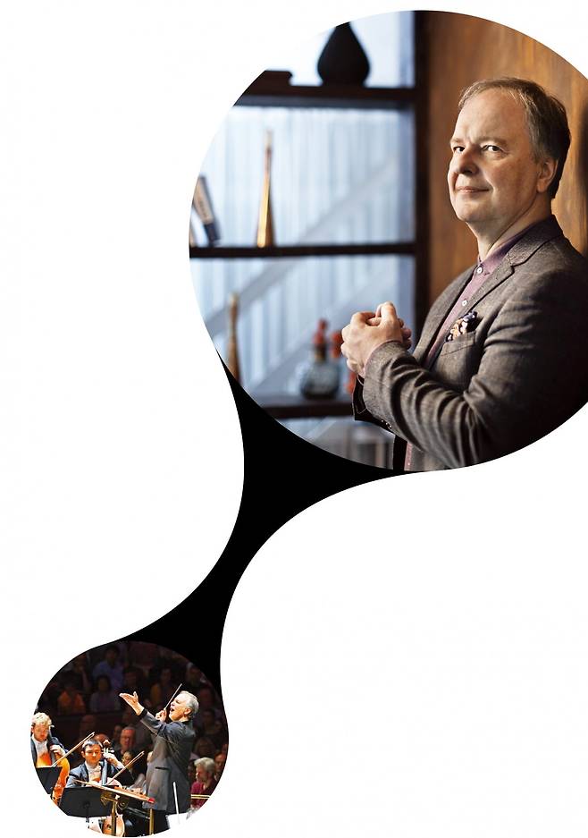 BBC 심포니 오케스트라를 이끄는 사카리 오라모. /ⓒ Mark Allan
