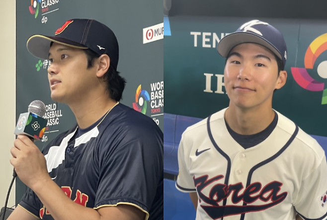 오타니 쇼헤이(왼쪽)·김혜성(오른쪽). 연합뉴스