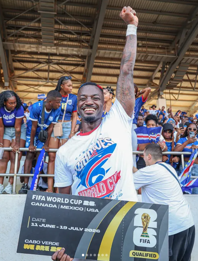 글로벌 매체 디 애슬레틱은 북중미월드컵에 첫 출전하는 국가서 주목해야 할 선수로 우즈베키스탄의 후사노프, 카보 베르데의 스토피라(사진)와 멘데스, 퀴라소의 얀하를 지목했다. 사진출처│스토피라 인스타그램