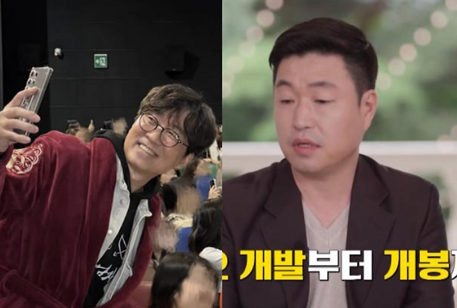 장항준 감독(쇼박스 인스타그램), 장원석 대표(tvN 예능 ‘유퀴즈’ 화면).