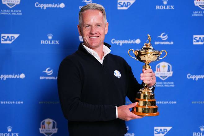 3회 연속 라이더컵 유럽팀 단장으로 임명된 루크 도널드. 게티이미지코리아