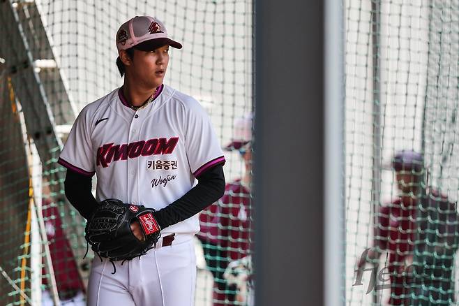 키움 안우진. 키움 히어로즈 제공