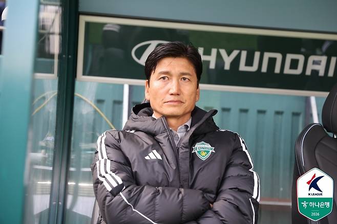 정정용 전북 감독 [한국 프로축구연맹 제공. 재판매 및 DB 금지]