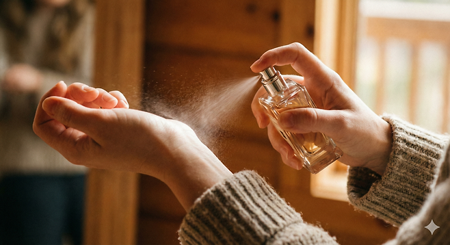 향기, 사람을 입다(출처=제미나이 나노바나나 생성)